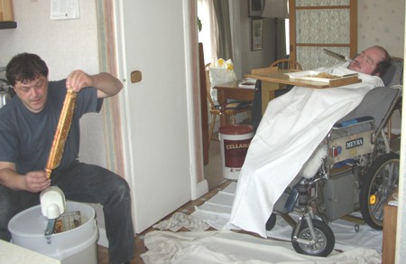 extracting in process