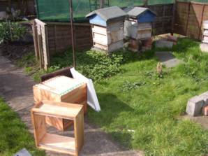 New brood boxes ready.